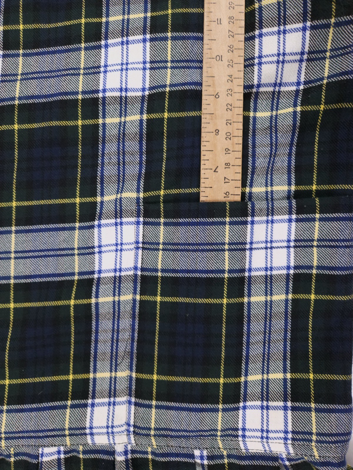 Allison Blair Green White Tartan Plaid Jumper Midi Dress Women’s Medium