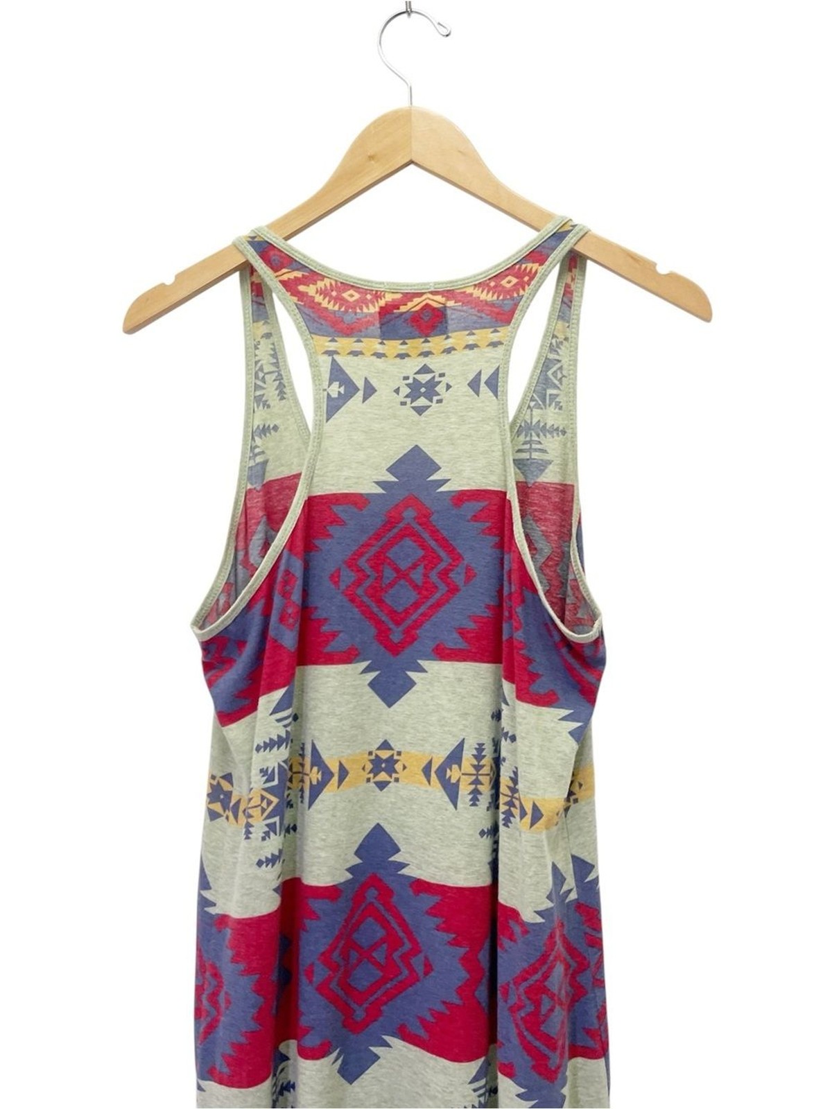 Vintage Ralph Lauren Denim & Supply Tribal Aztec Maxi Tank Dress Boho Size Large