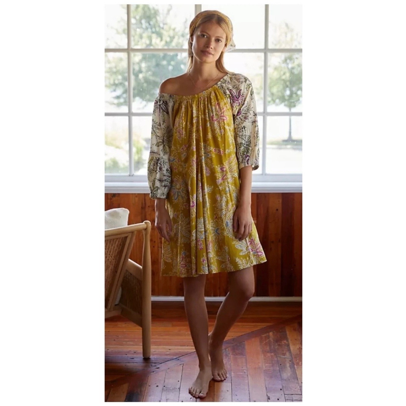 Anthropologie Daily Practice Mollie Tunic Dress Size XS