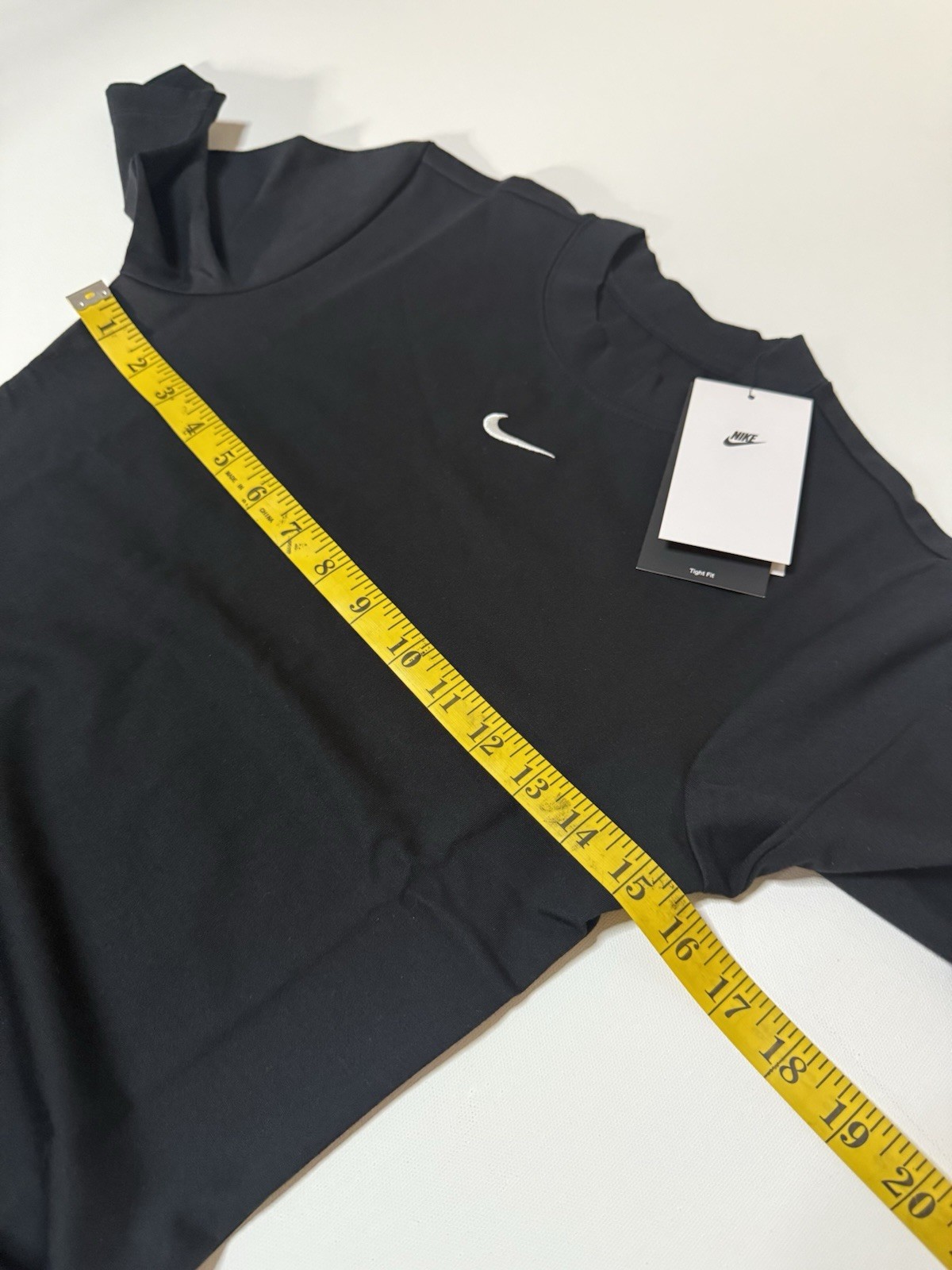 Nike Sportswear Essential Tight Crewneck Midi Dress NWT Black Small