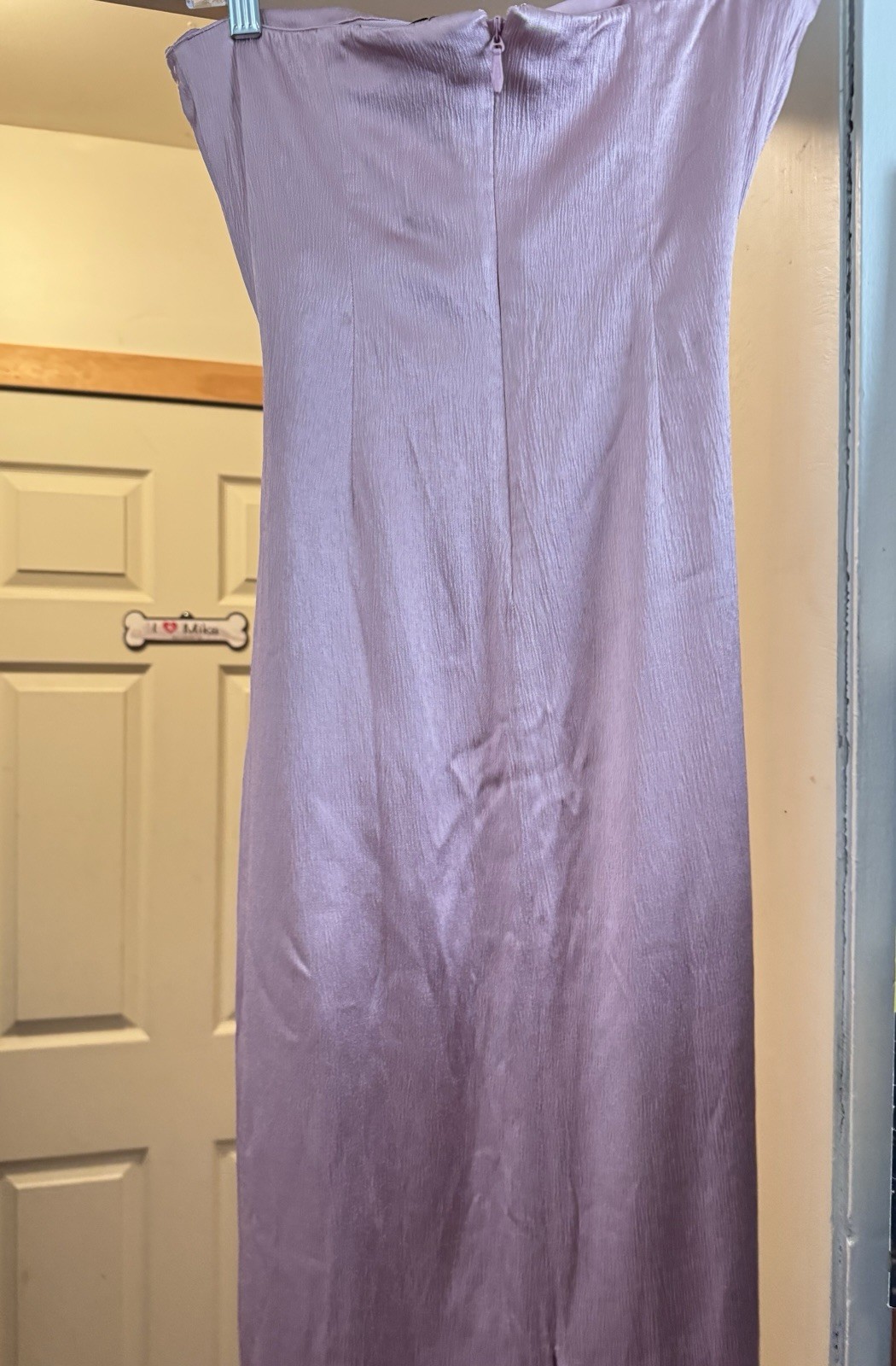 Michael Costello x REVOLVE Mauve Pink Strapless Solid Maxi Long Dress Women S