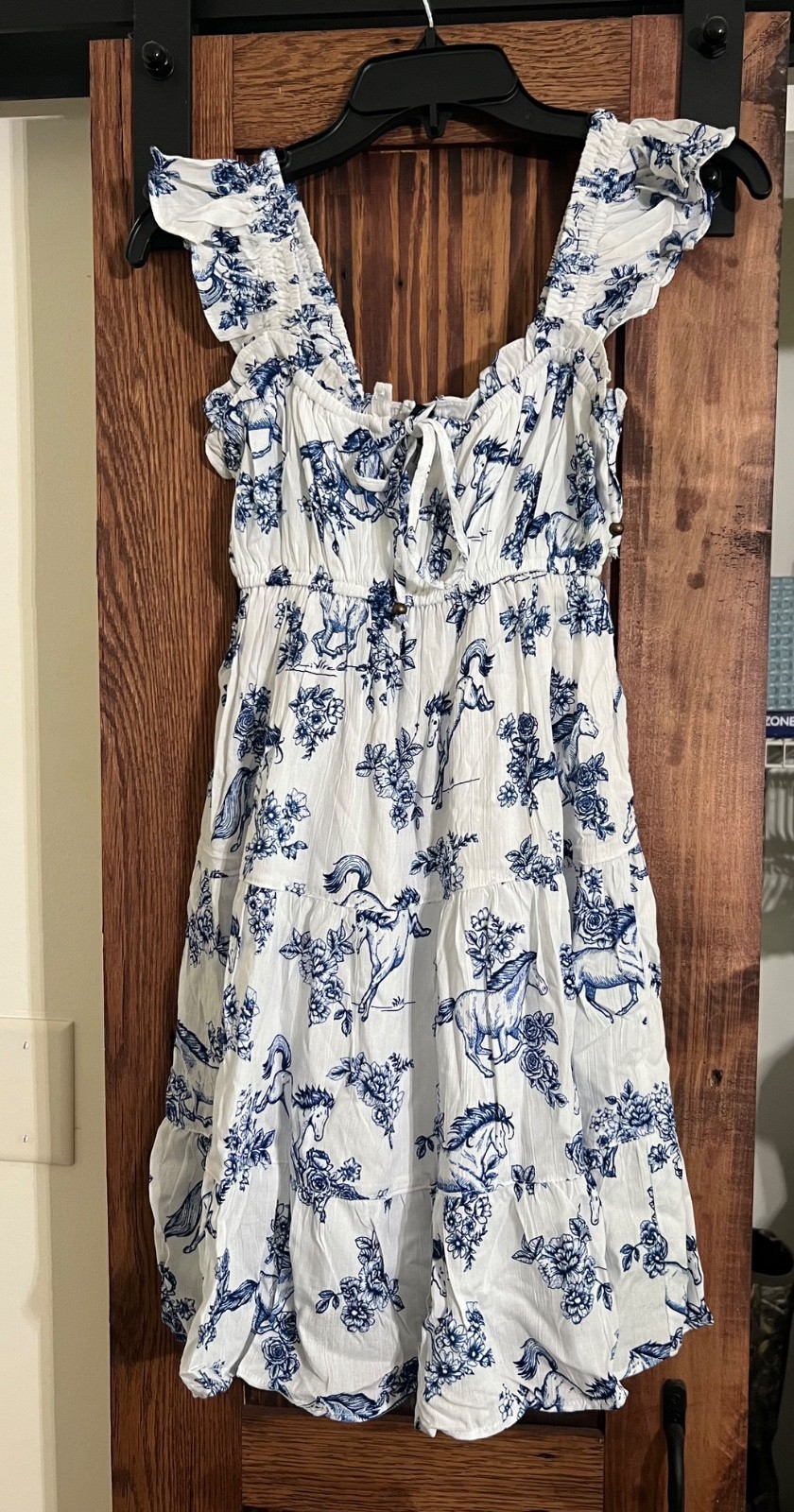 NWT womens horse print dress size medium