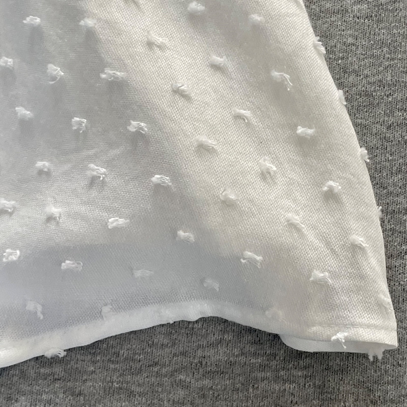 Lulus Mini Swing Dress Small Sleeveless White Swiss Dot V-Neck Rayon Lined NWT