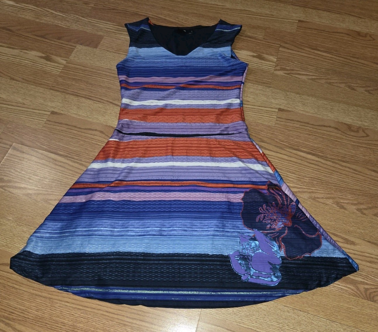 Desigual Colorful Dress M Muni