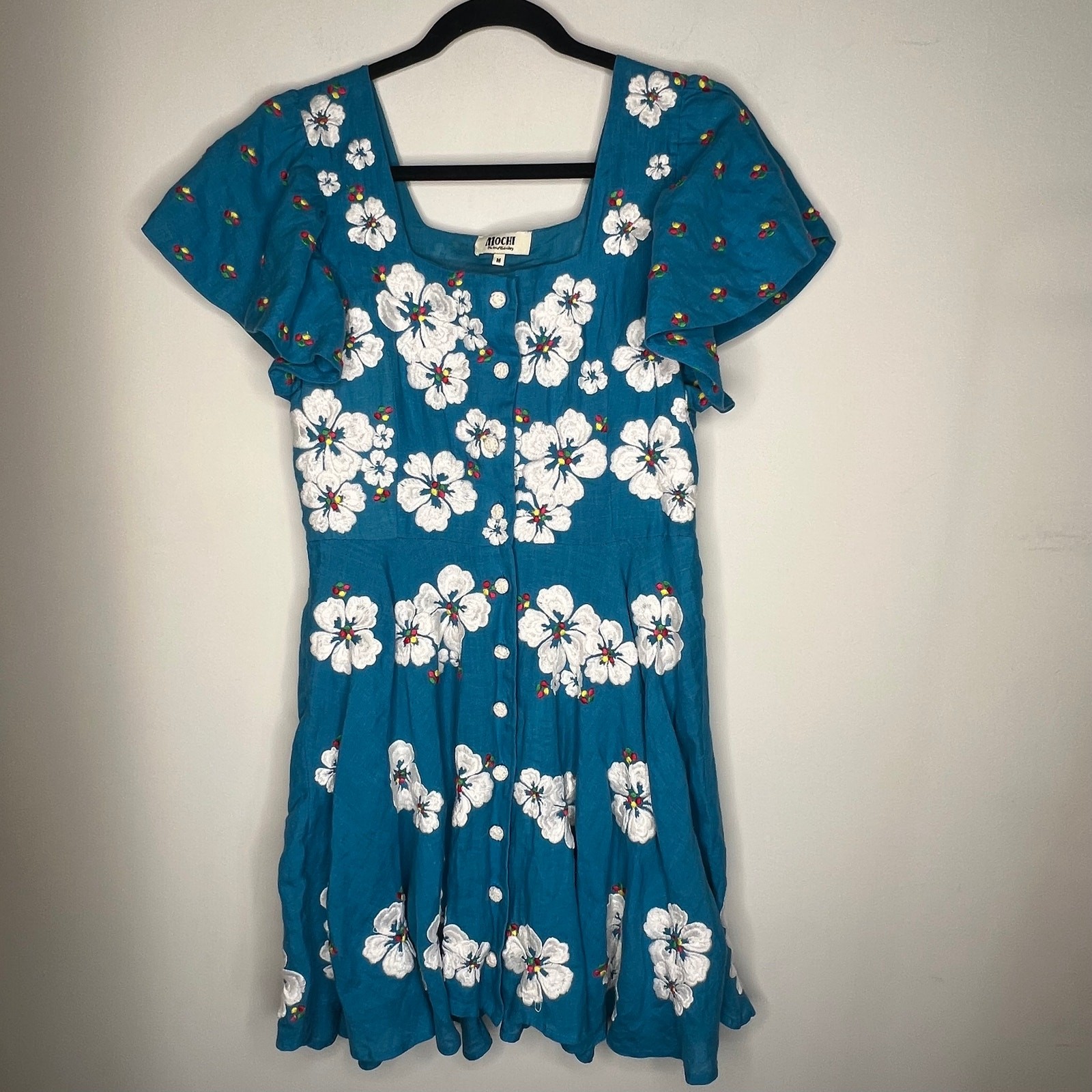 All Things Mochi Kay Floral Mini Dress Size M