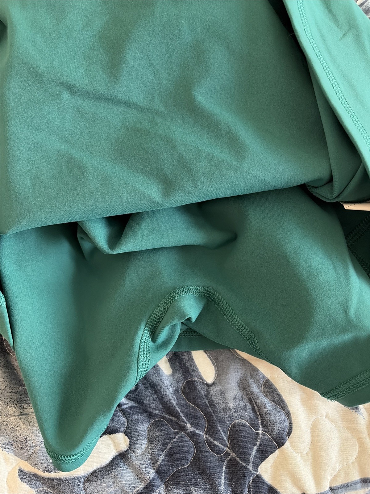 Womens Halara Green SoftlyZero Plush Sleeveless Athletic Dress with Skort XS NWT