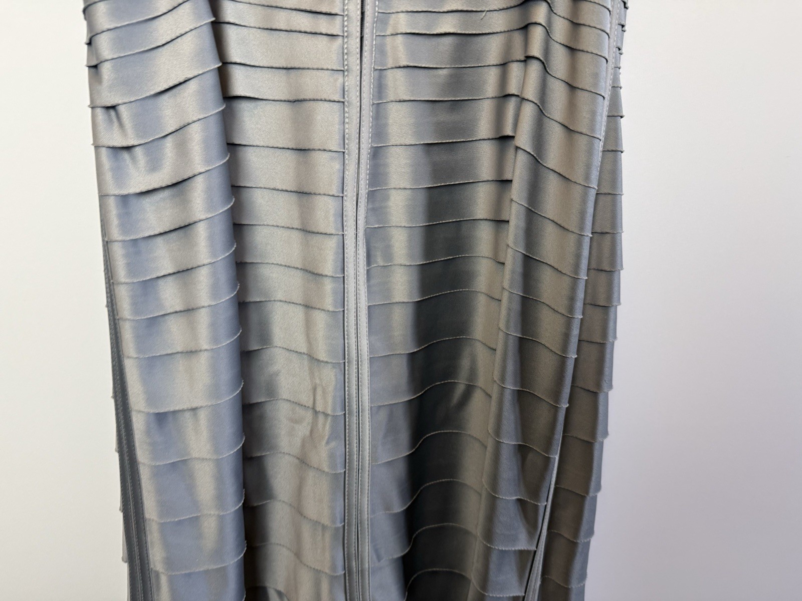 Js Collections UK 16 Grey Maxi Dress And Shawl Formal Occasion Wedding Cruise