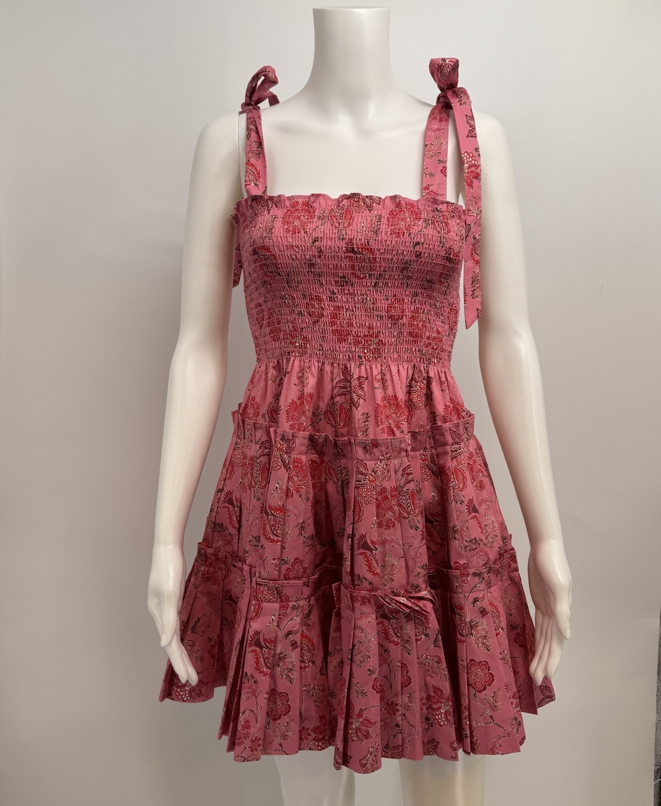 Hill House Home Ribbon Charlotte Nap Dress Size S Pink Romantic Cottagecore