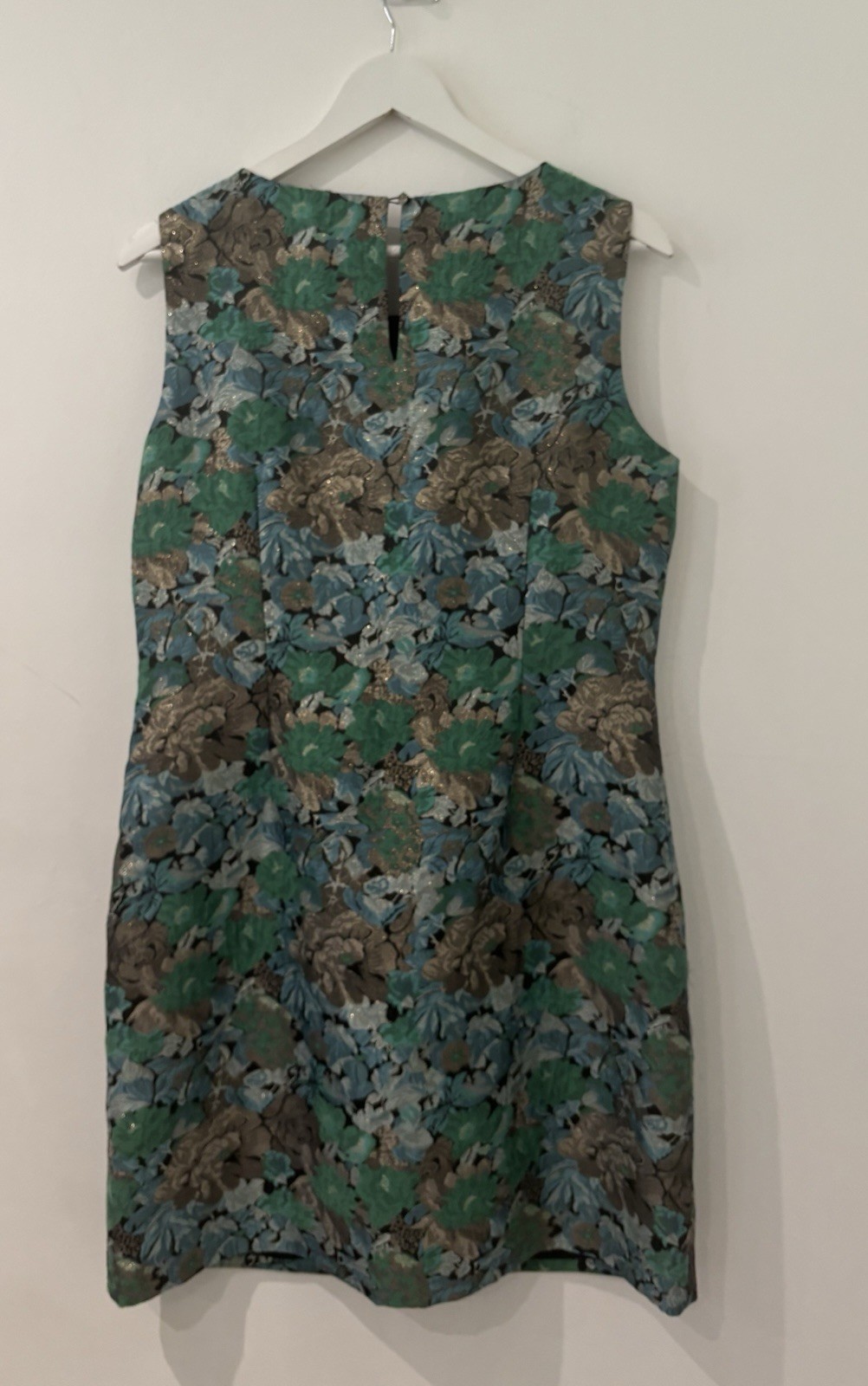 Monsoon Artisan Hand Embellished Green Dress ~ UK 14 US 10 ~ BNWT ~ Rrp £169