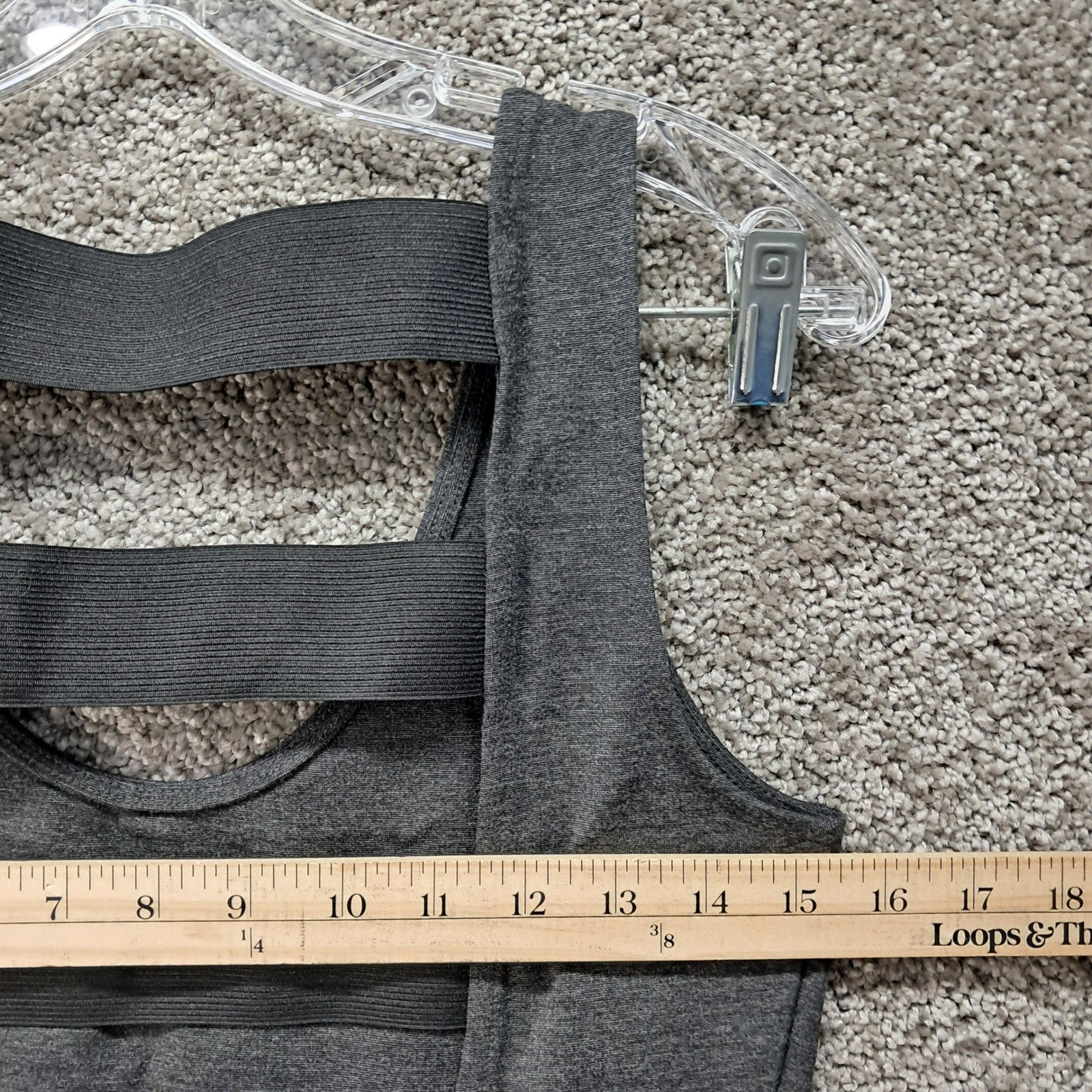 Bold Elements Gray Cut To Curve Open Cage Back Bodycon Midi Dress Small