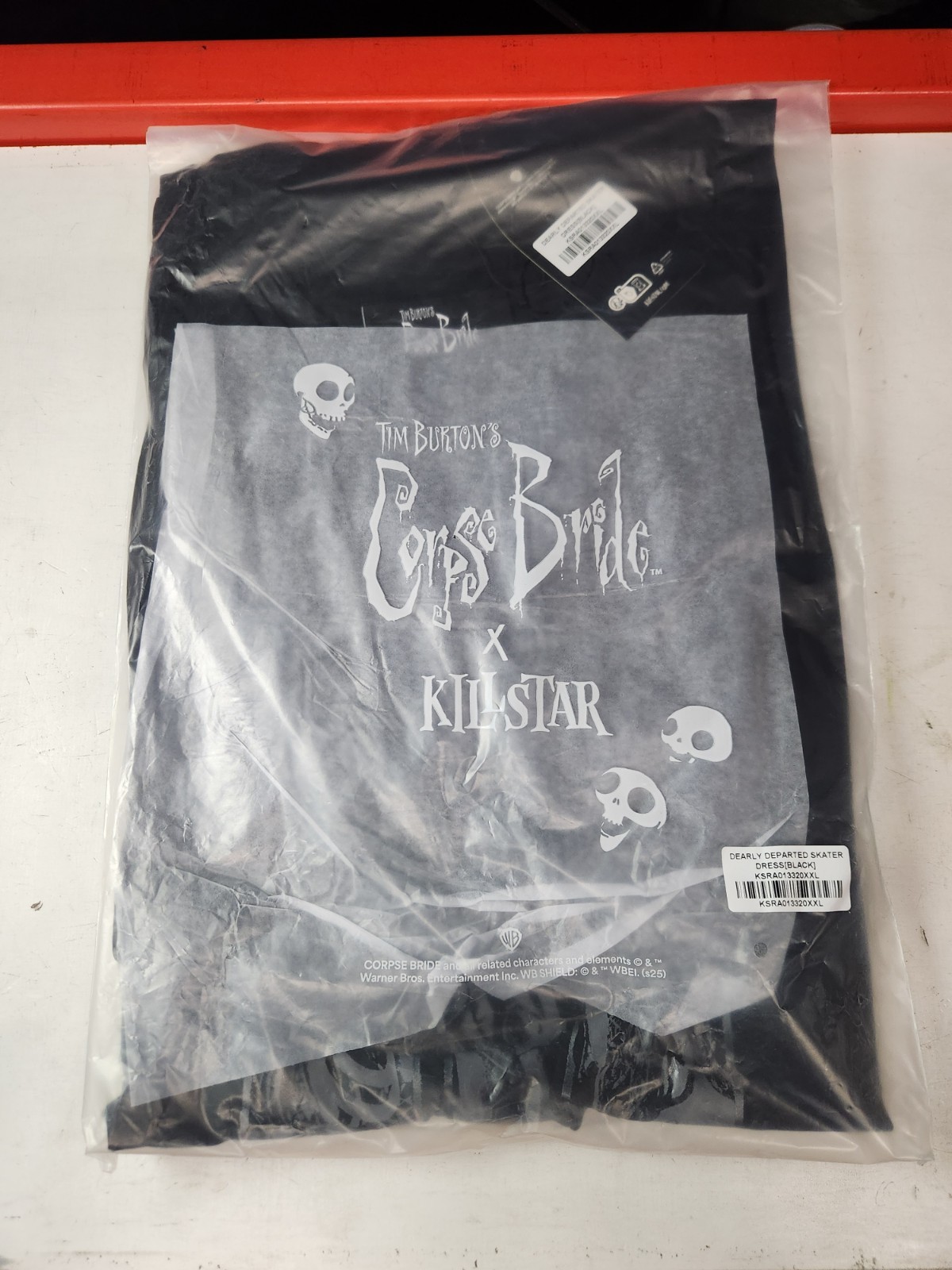 KILLSTAR Womens Dearly Departed Skater Dress – Black, Size 2XL