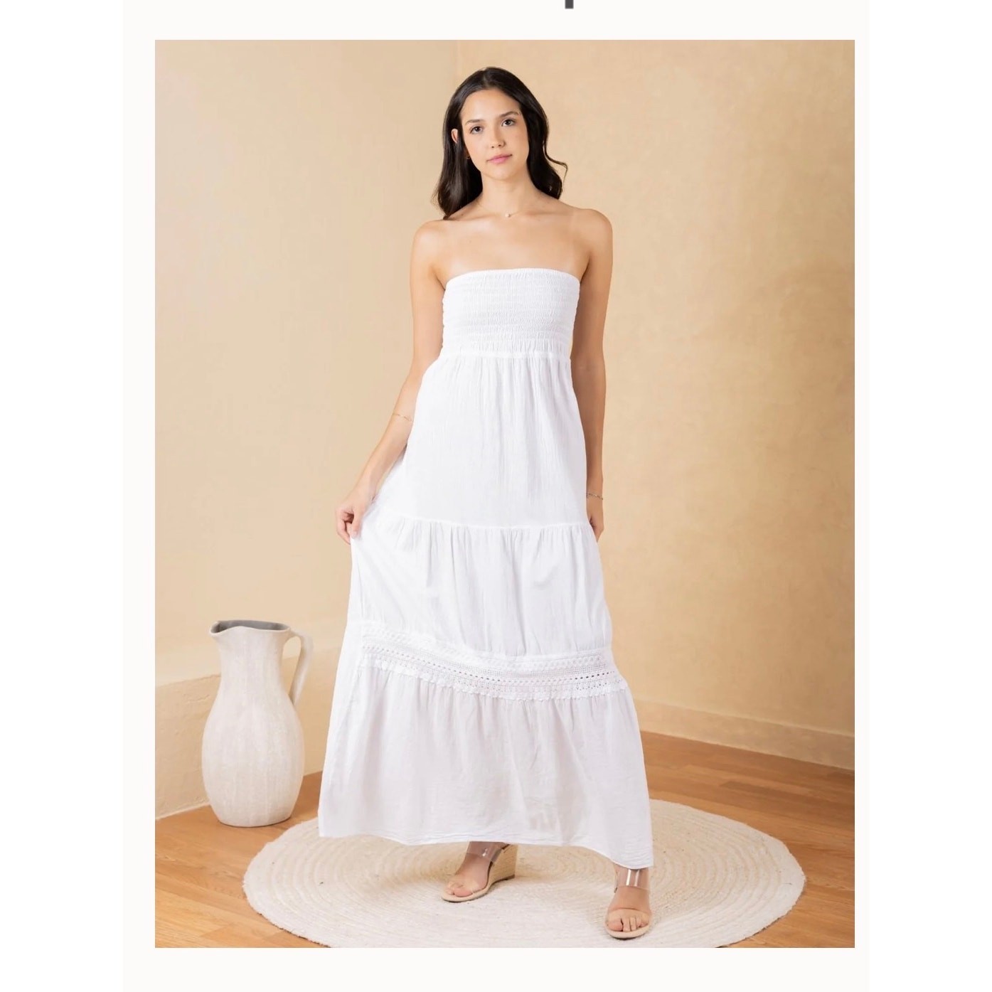 SeaSpice Bliss STRAPLESS MAXI DRESS