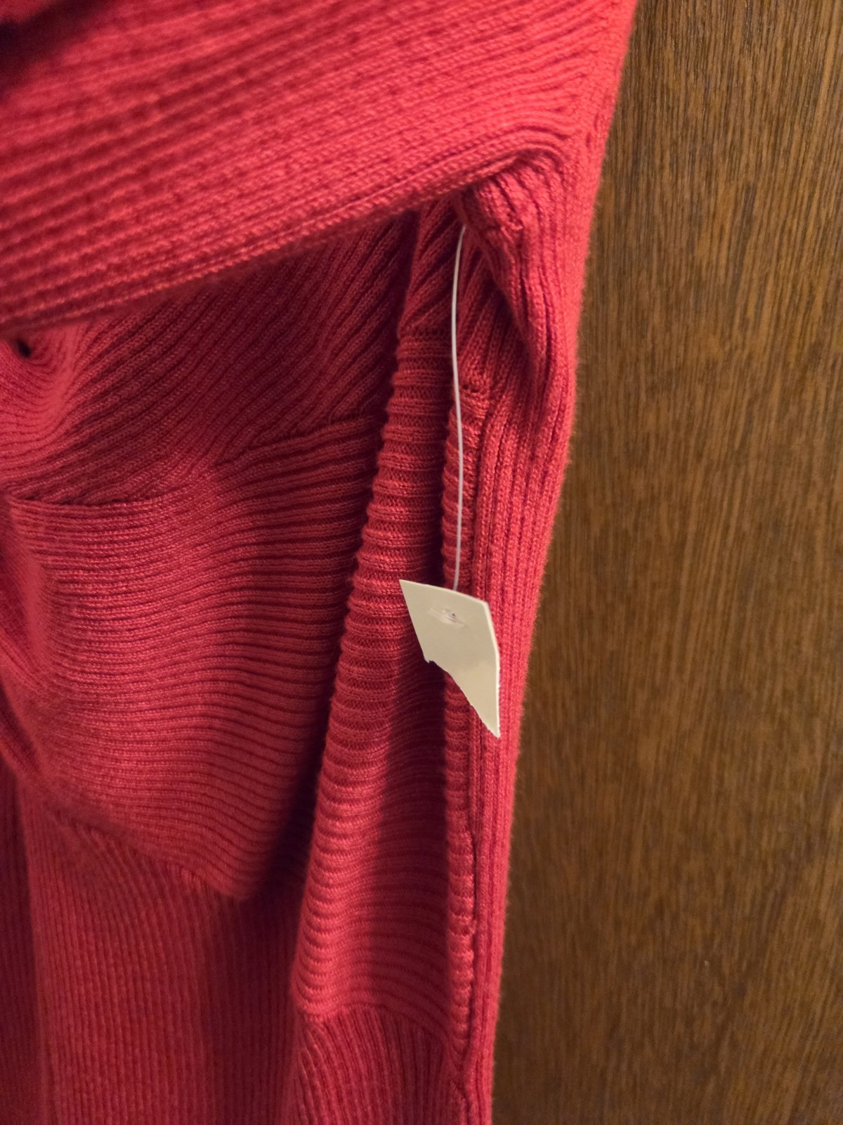 No Boundaries No Bo Juniors XXXL 21 Red Ribbed Cutout Dress Partial New Tag