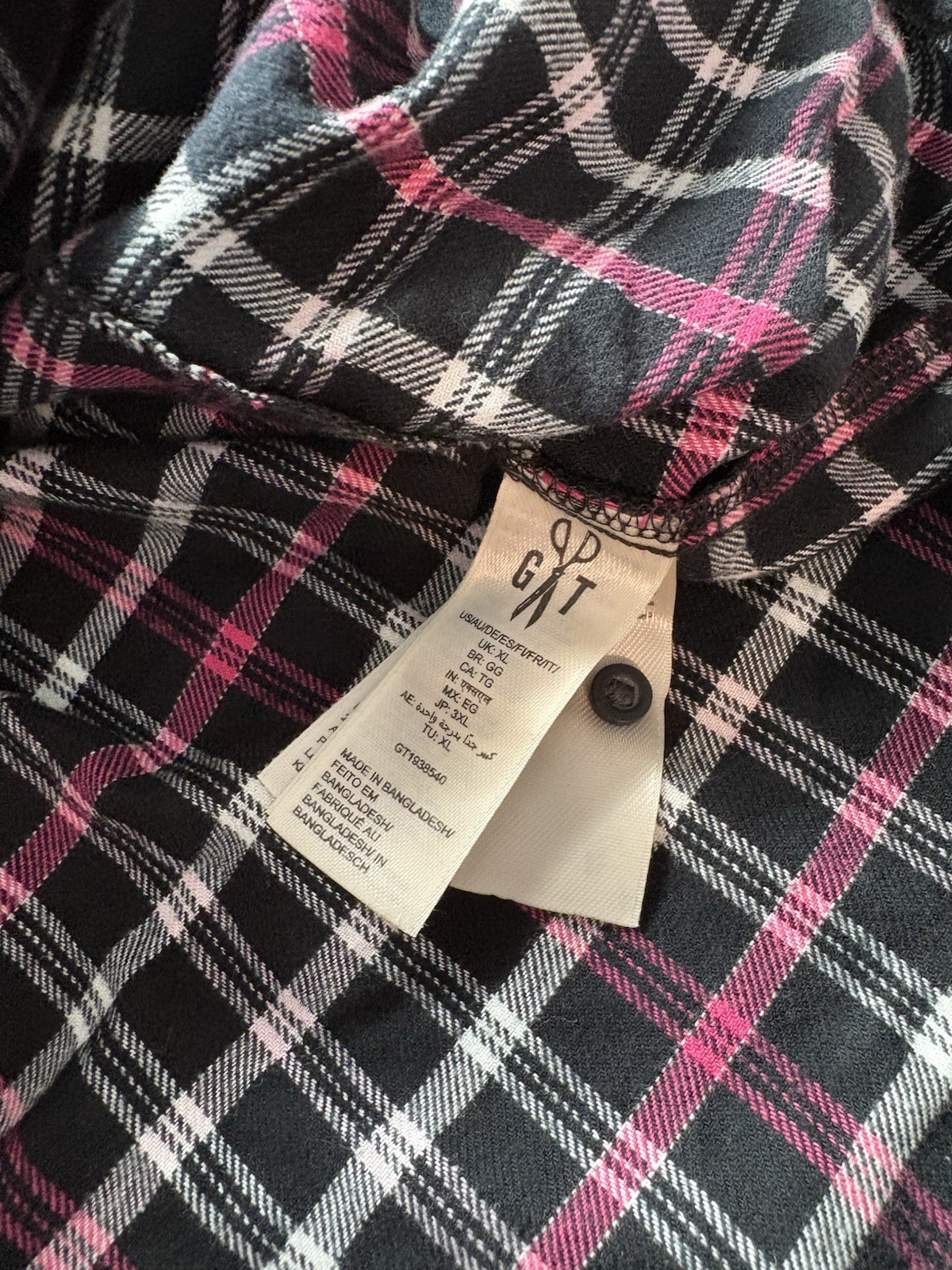 Goodthreads Women’s Brushed Flannel Relaxed-Fit Belted Shirt Dress, XL