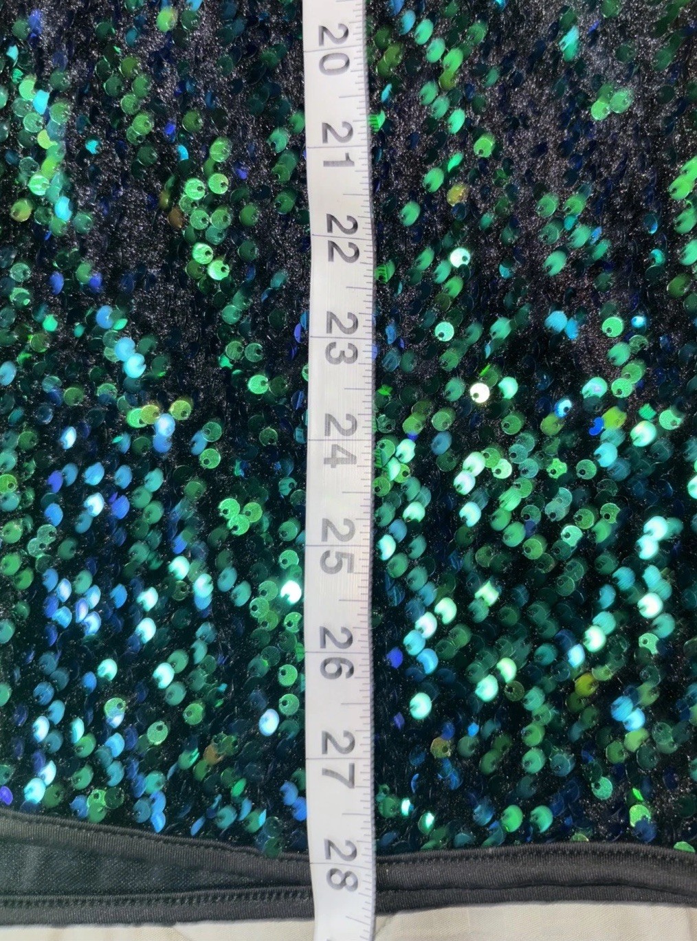 Privy Privately Privileged Sequins Holiday Prom Party Formal Mini Emerald Dress