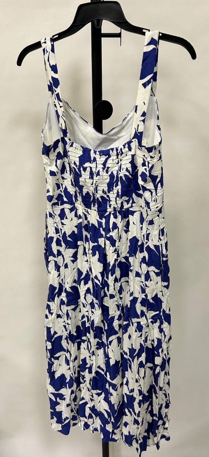 MARKET & SPRUCE Genevieve Smocked Back Midi Dress- Size M