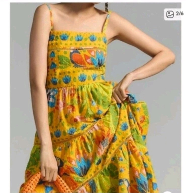 XS Farm Rio Summer Garden Maxidress