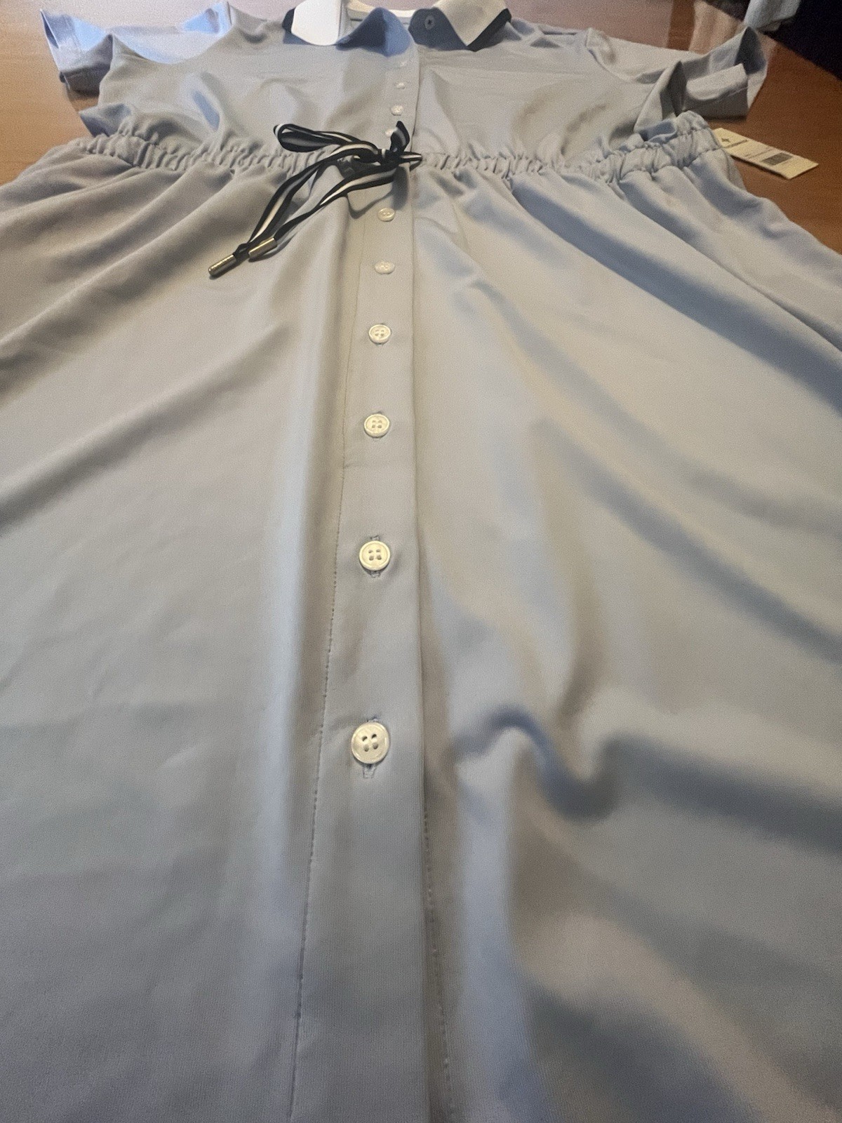 NWT Tuckernuck Blue Performance Jersey Alcott Golf Dress UPF Sz 2XL *Tiny Pick