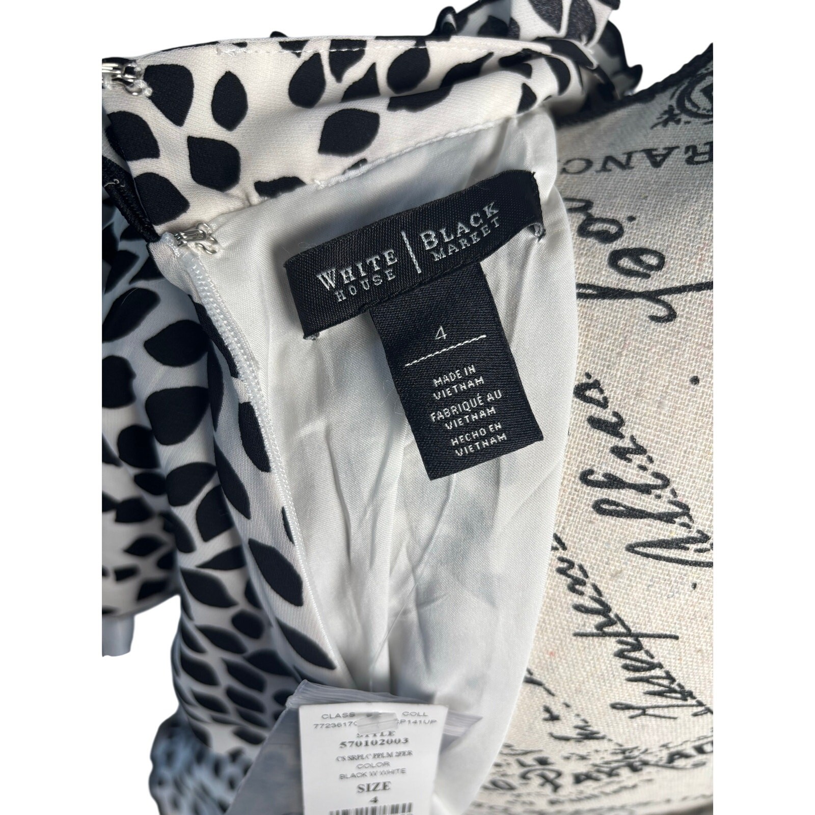White House Black Market Cocktail Midi Dress