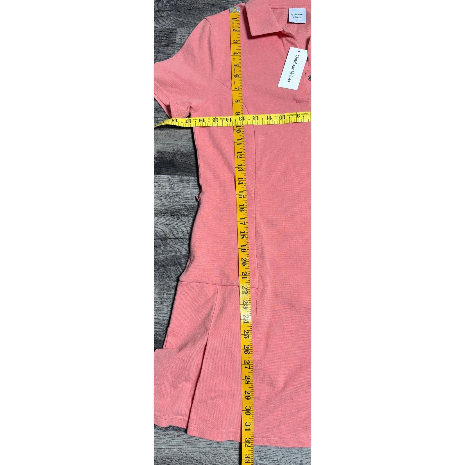 Outdoor Voices Lantana Sport Dress Coral S Athleisure Tennis Pickleball Golf