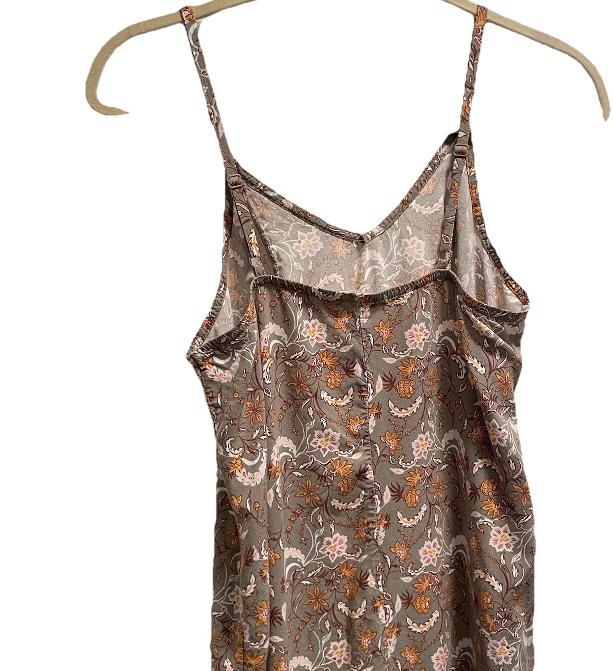 Wallflower Maxi Dress Large Festival Strappy Boho Peasant Paisley