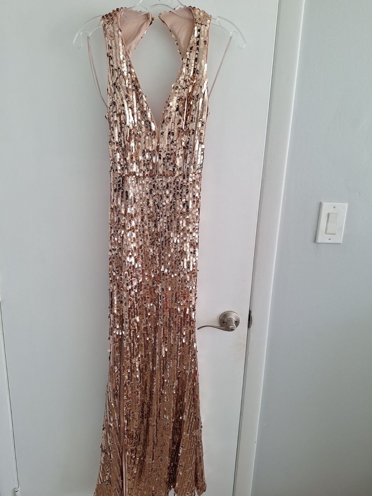 Xtaren Woman Sequin Long Dress,size M