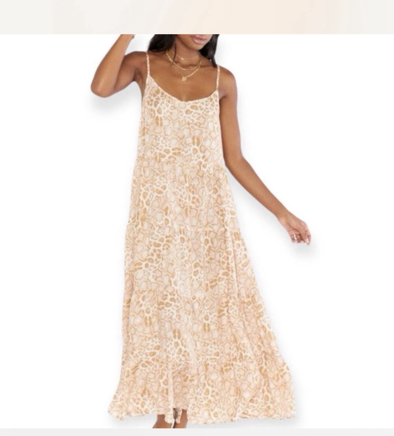 Leopard Tier Dress