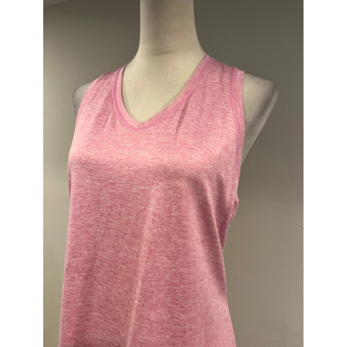 Tek Gear Pink Heather DryTek Active mini dress size large