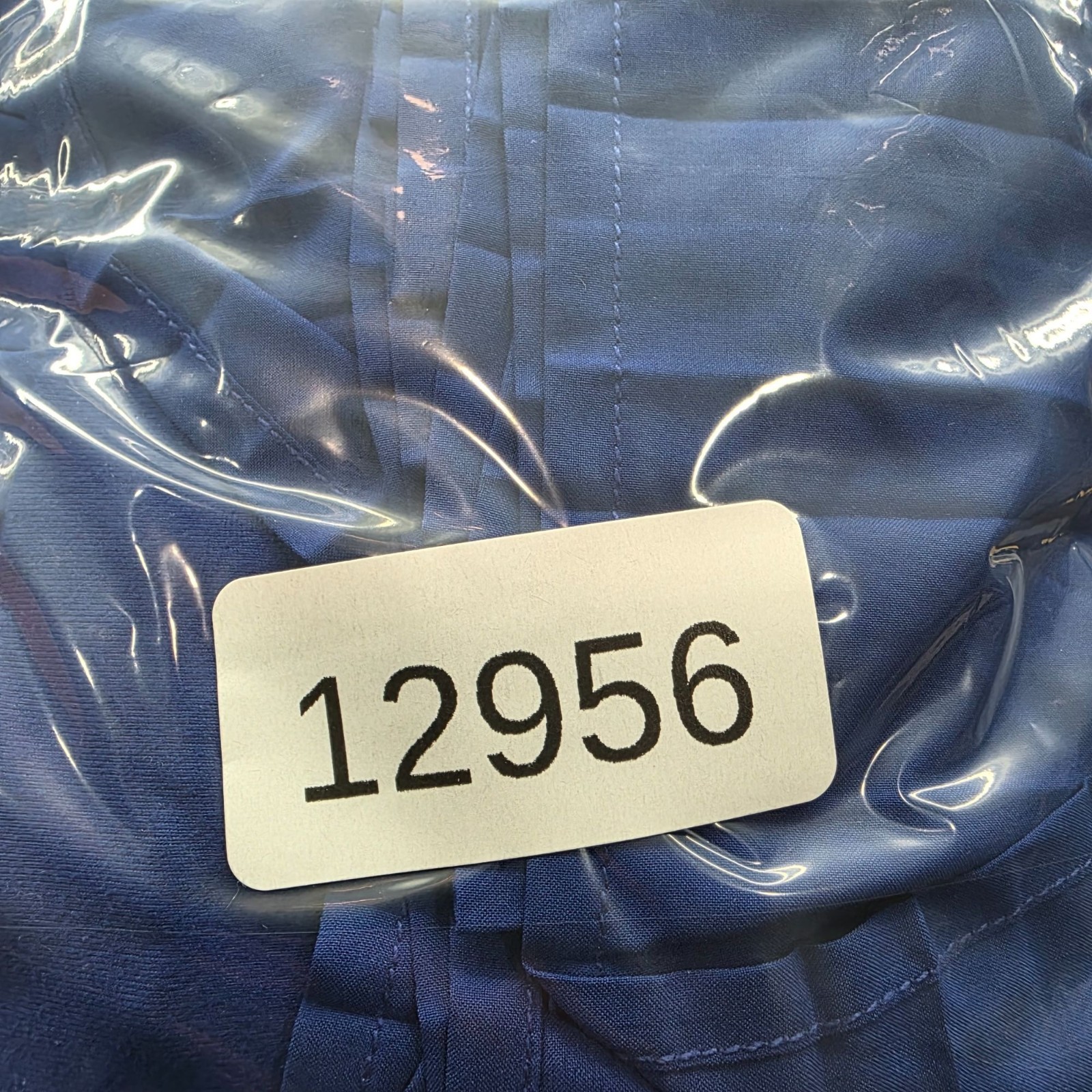 Womens Fabletics Blue Pleated Athletic Racerback Dress Polyester Blend Stretch S
