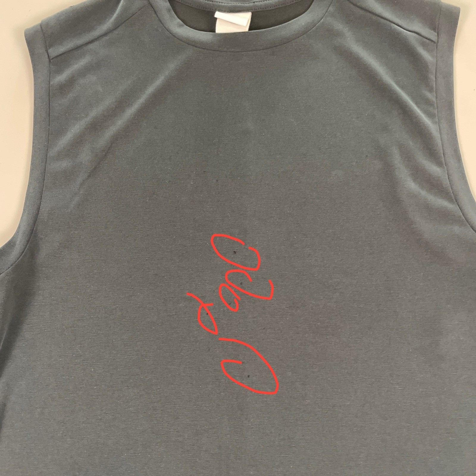 Lole Womens Sleeveless Modal Blend Midi Dress Charcoal Gray Athleisure Casual M
