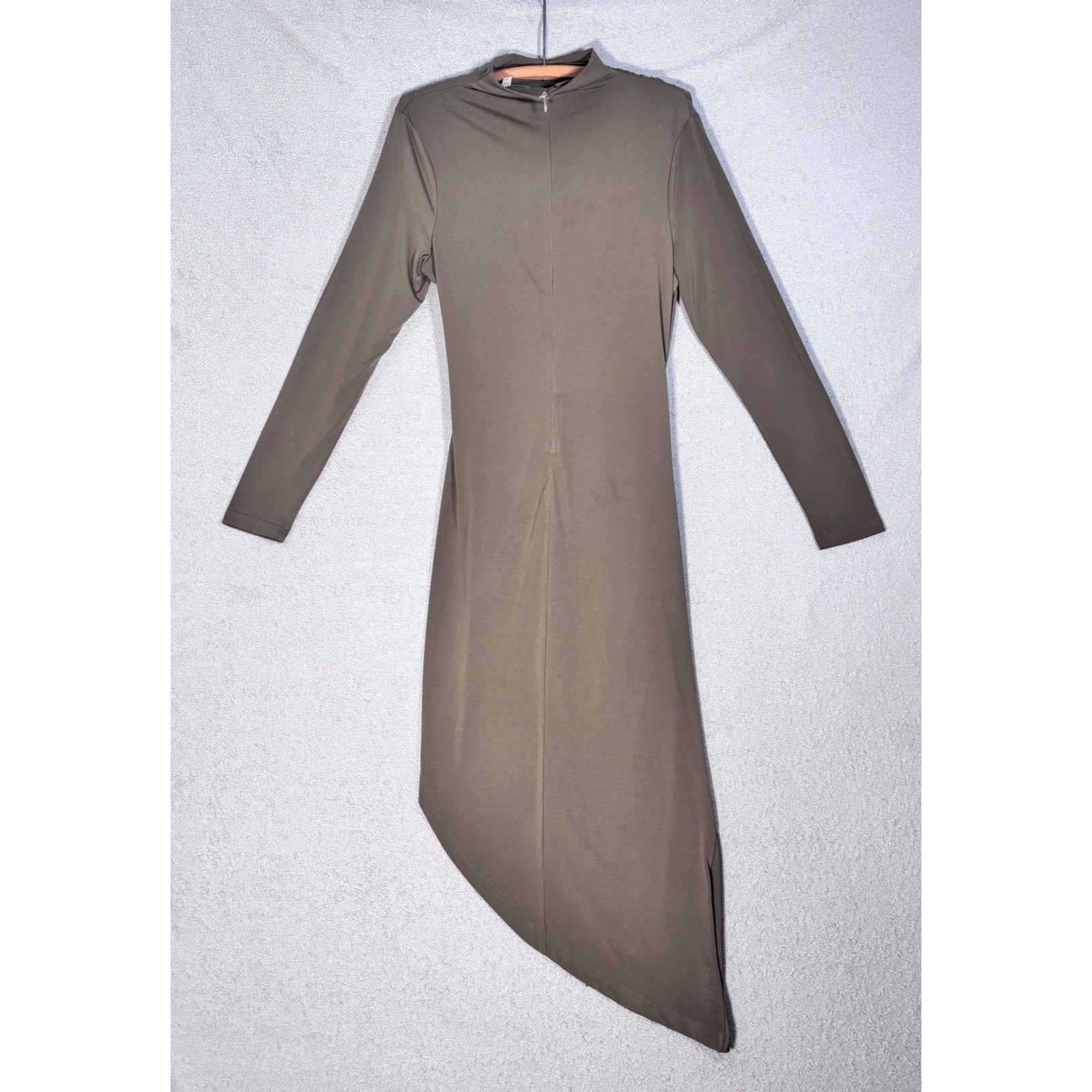 Dolan Left Coast Collection Anthropologie Dress Size M Ruched Hi Low Hem Boho
