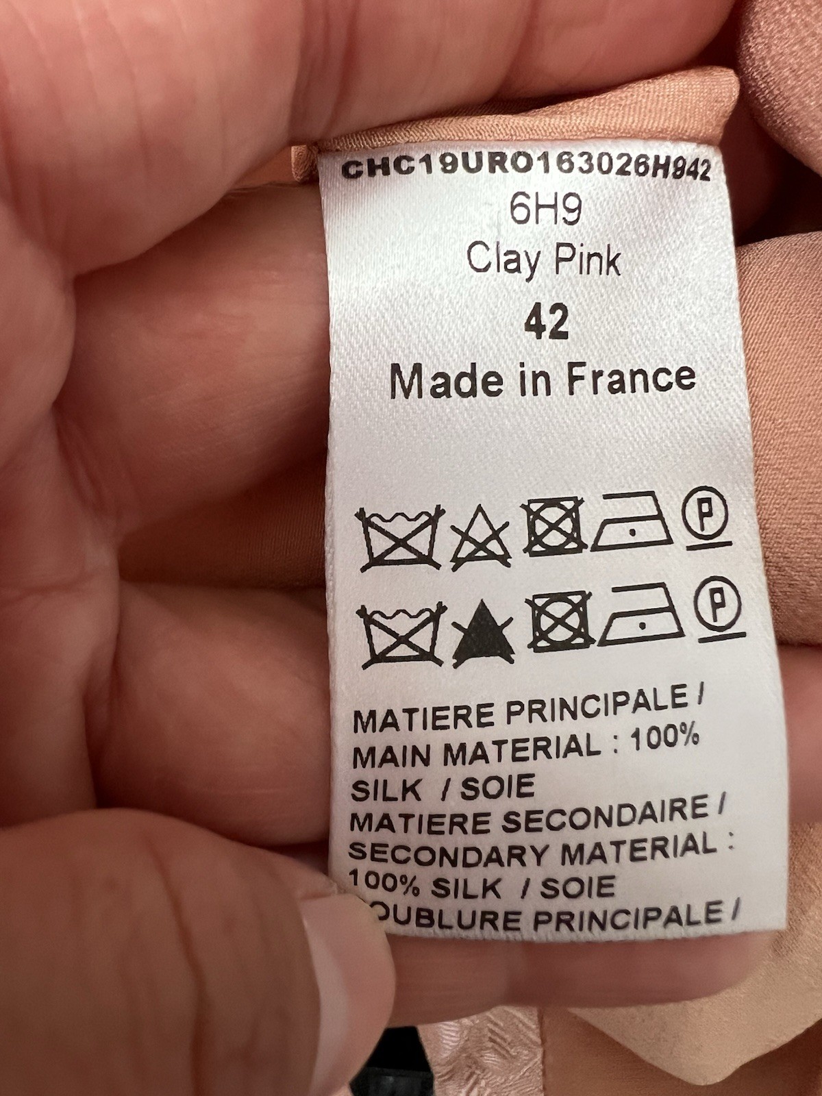 CHLOÉ 100% SILK JacquaRD Maxi dress – MADE IN FRANCE- 42