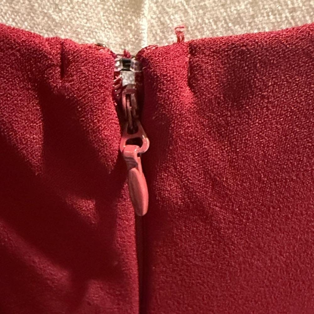 Infinite Glory Wine Red Dress