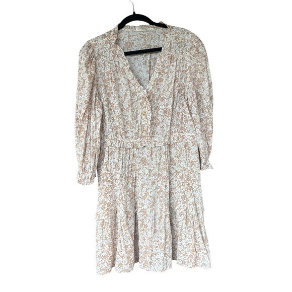 Perch by Blu Pepper Floral Cottagecore Prairie Mini Dress 2XL