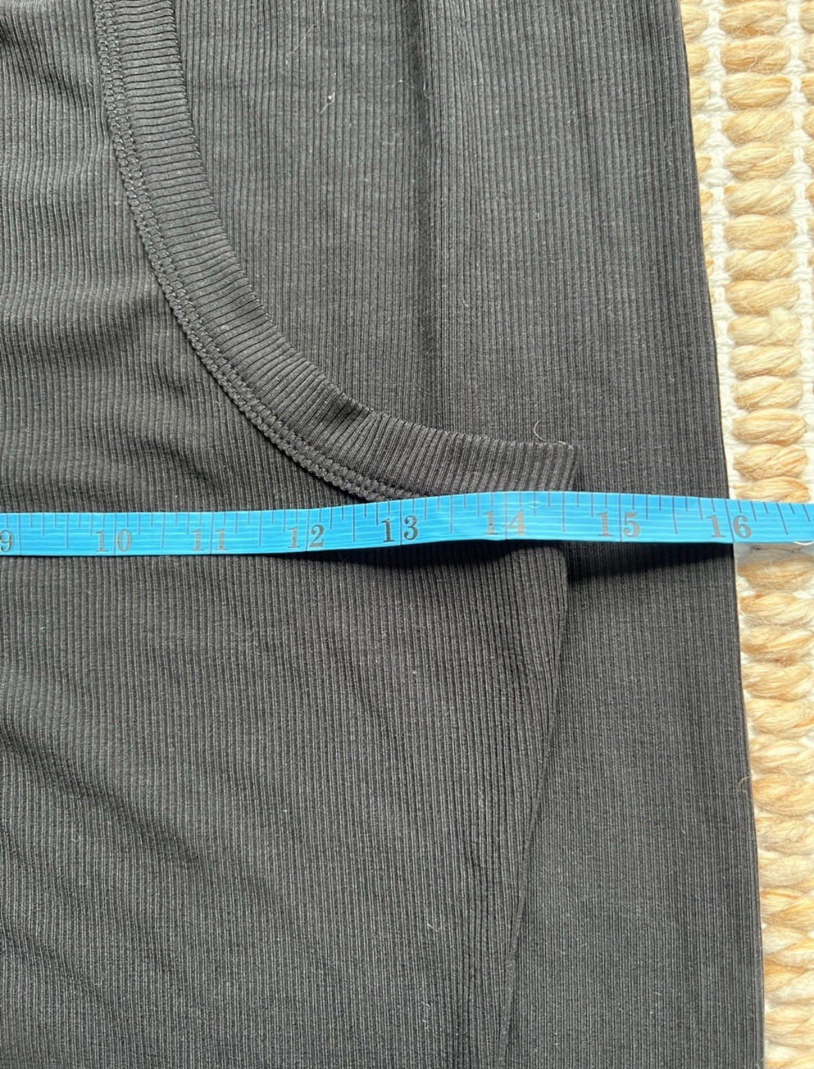 SKIMS Soft Lounge High Neck Ribbed Cotton Stretch Long Dress Black Women M