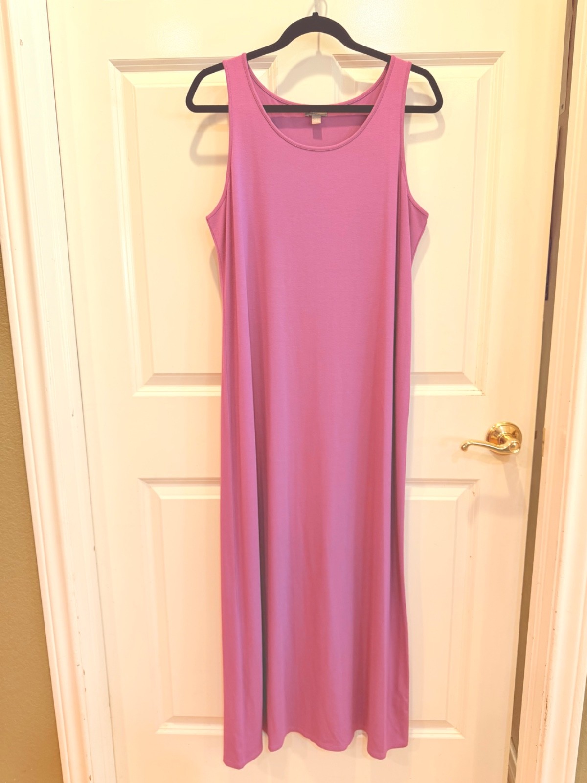J. Jill Versatile, Hot Pink, Long, Sleeveless, Tank Dress – Size Medium