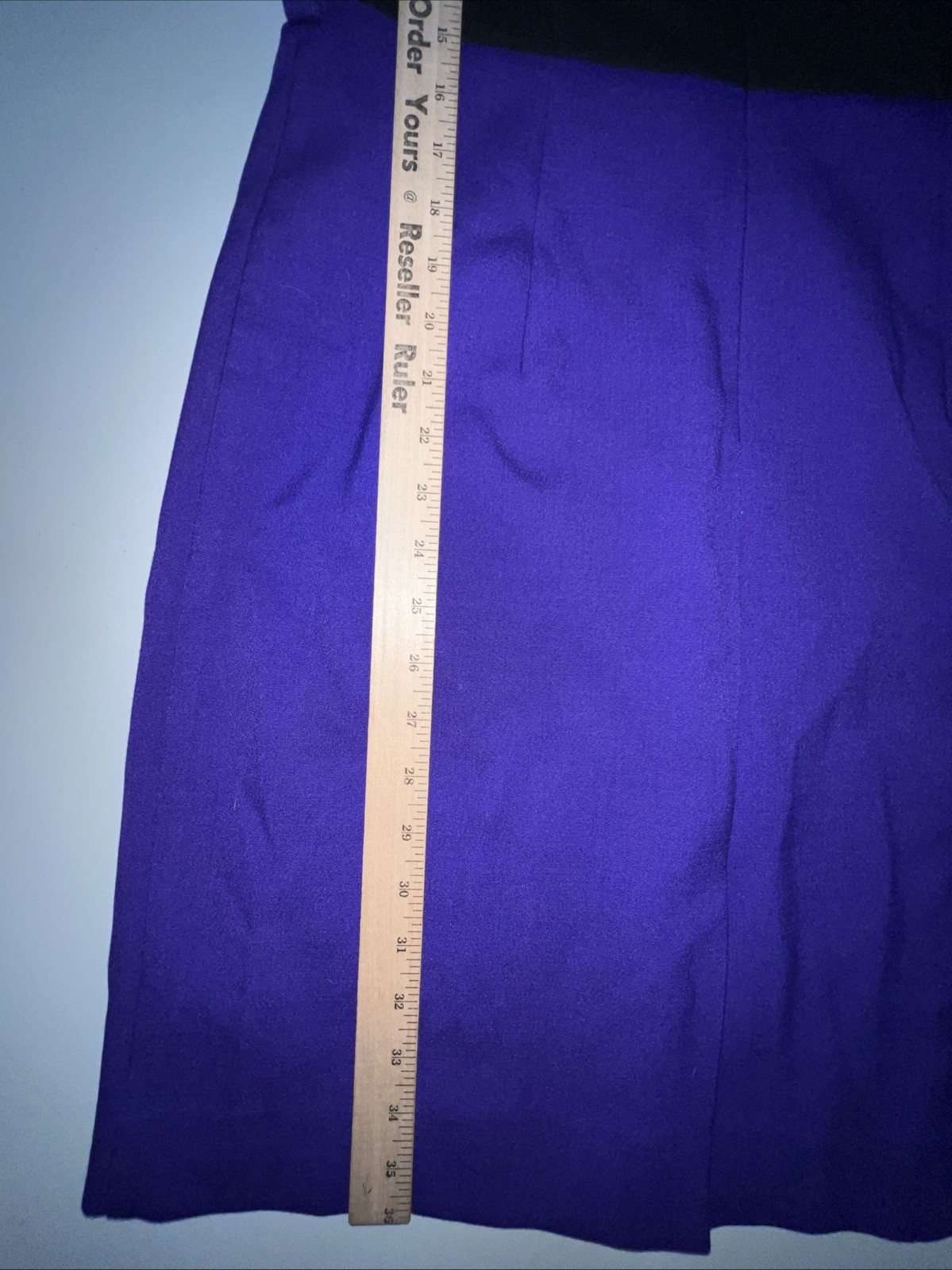 Alilly original dress Medium sleeveless purple black knee length lined stretch