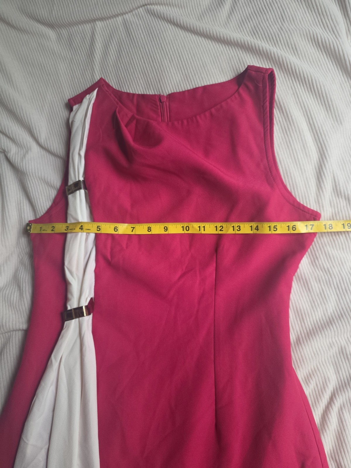 Creativity Side Panel Detail Dress Pink EU size 40 Nwot