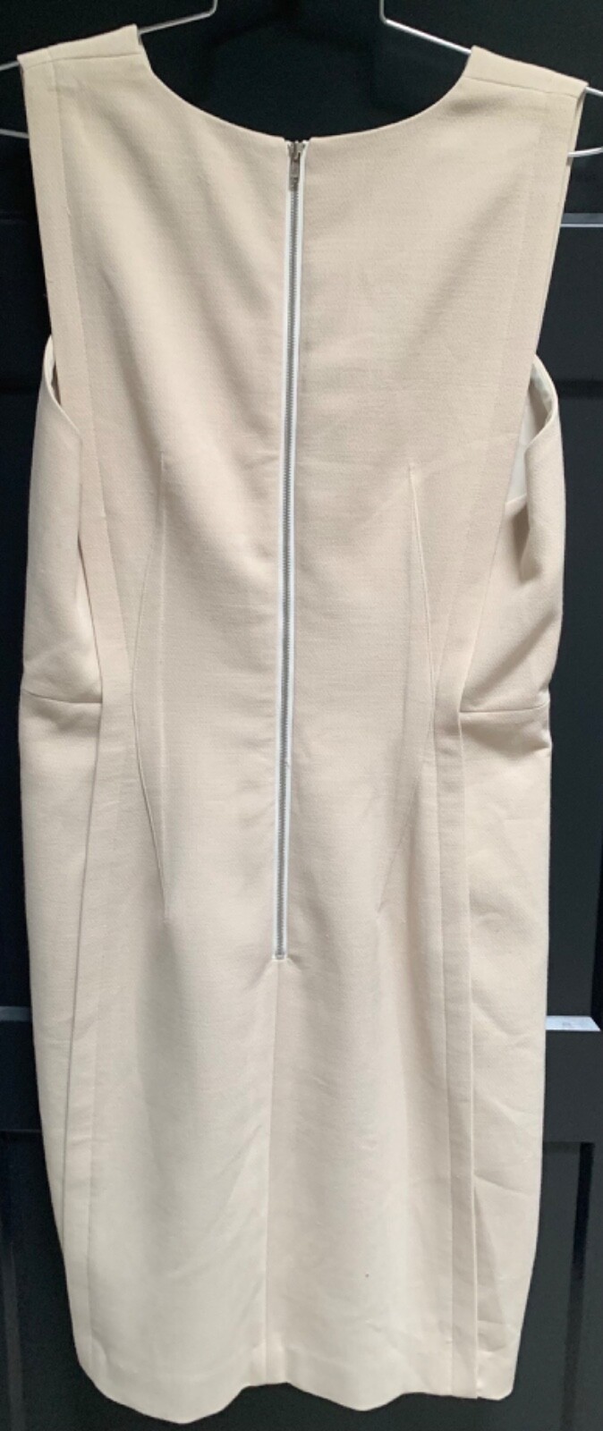 Banana Republic Wool Pencil Shift Sheath Dress Size 6R 12P Career Classic Lined