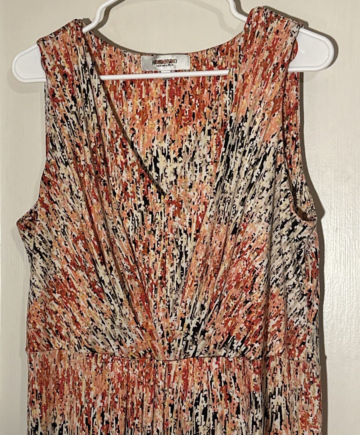 Women’s “Jones Studio Separates” Muticolored Maxi Dress in Size L