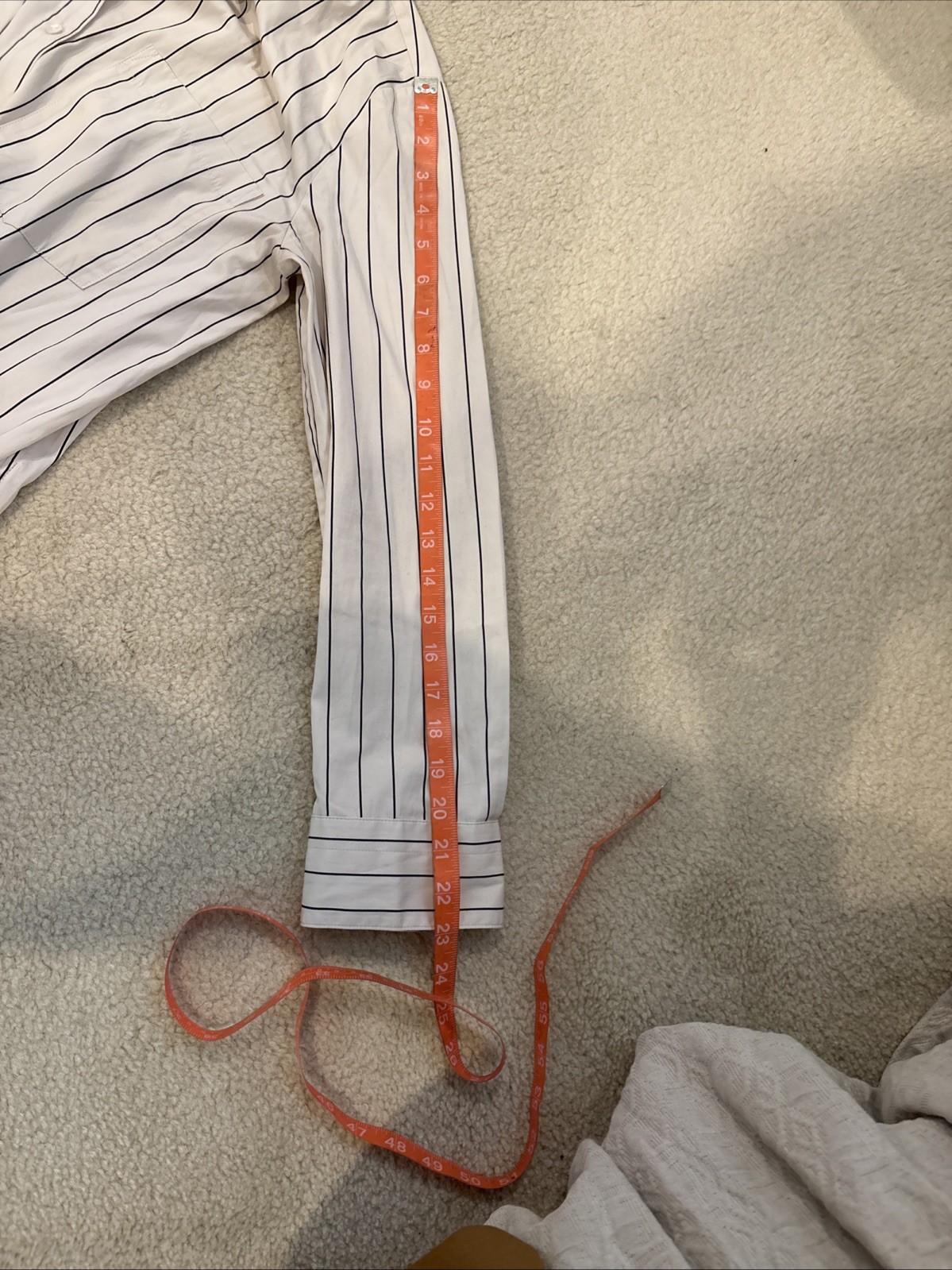 Banana Republic Cotton Poplin Maxi Long Shirt Dress Ivory White Black STRIPE S P