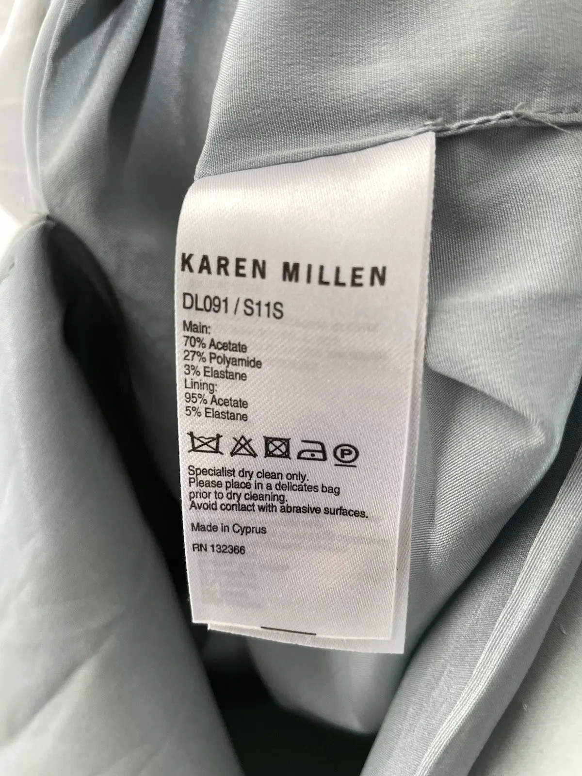 Karen Millen Floral Print Strapless Bodycon Pencil Dress Occasion Wedding UK 10