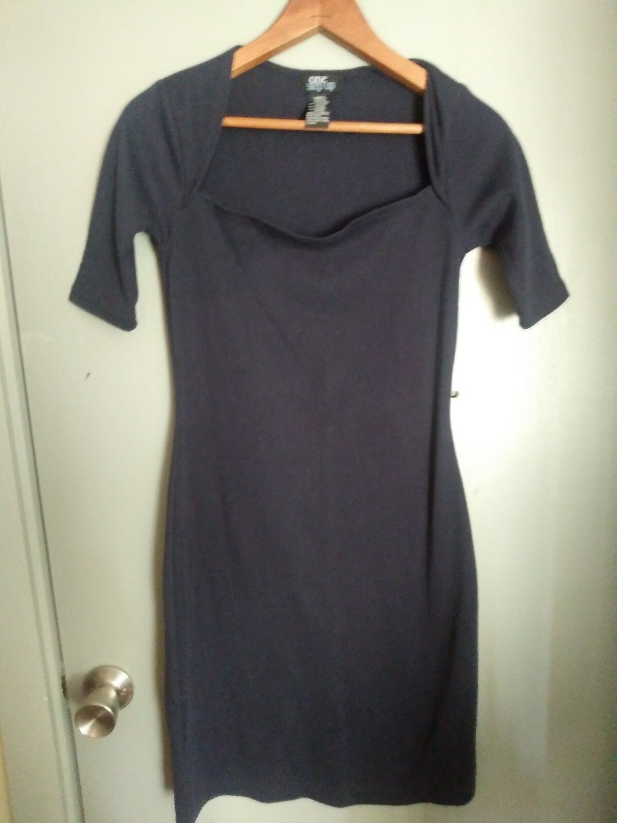 One Step Up Navy Blue Dress Size Small