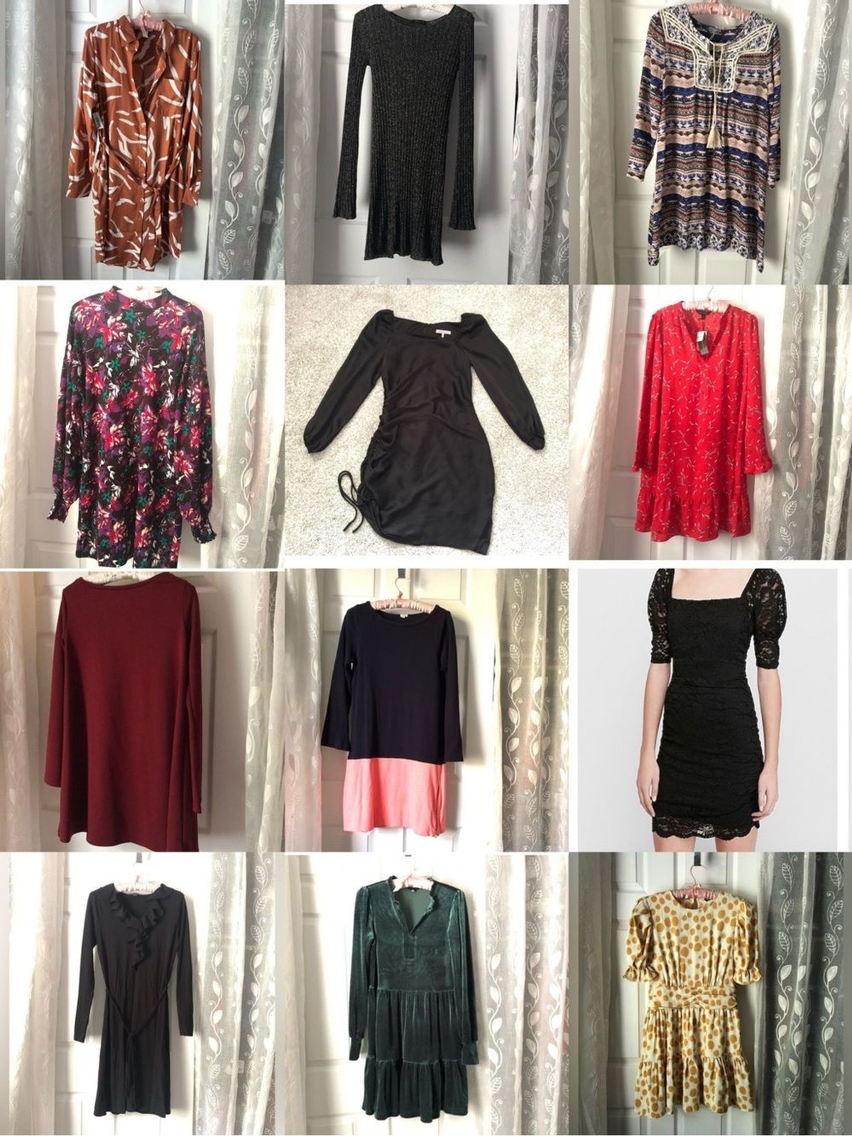 Bundle lot of 12 pieces women sun dress summer dress various brand size XS-S