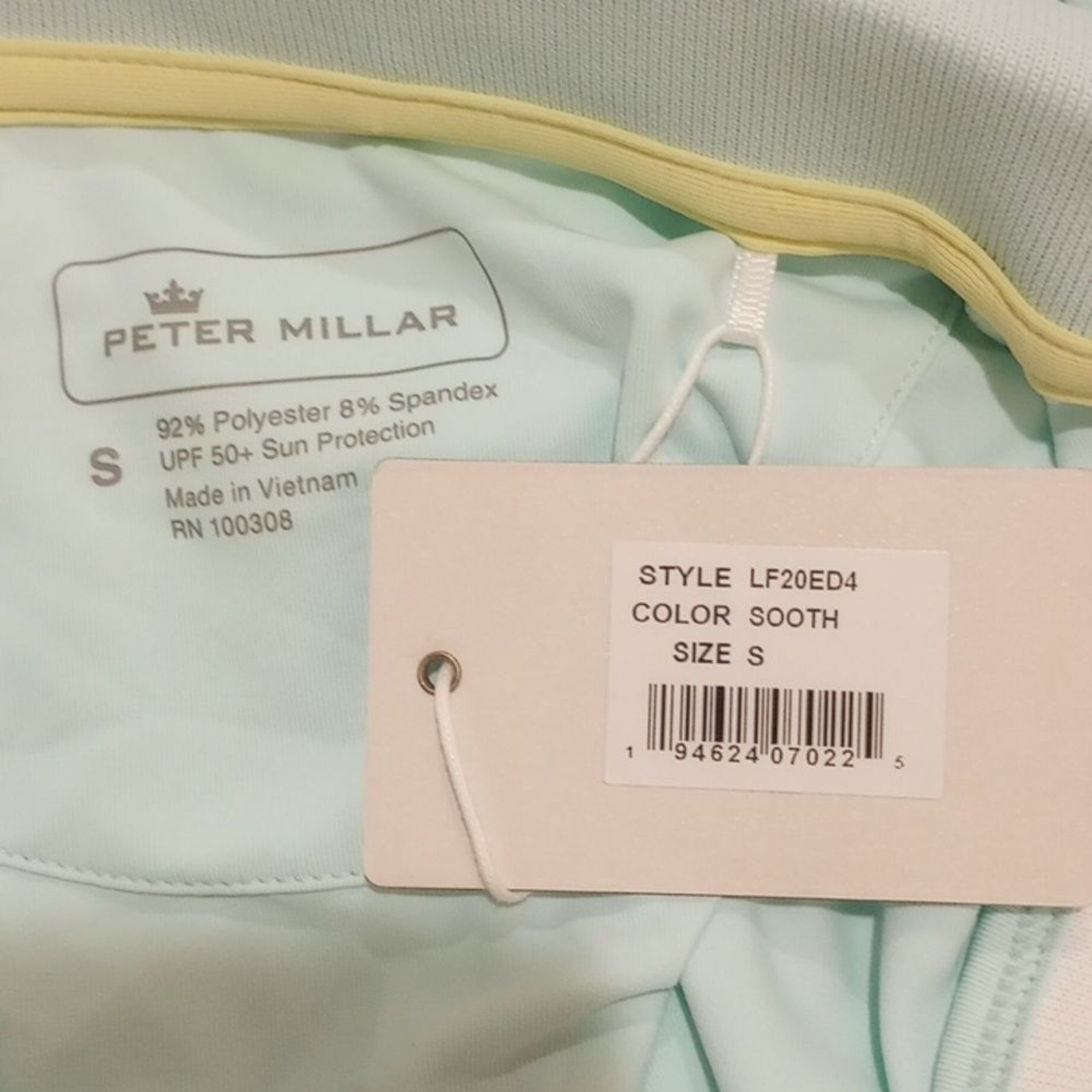 Peter Millar Crown Sport Golf Dress – Color Sooth – Size S, NEW!