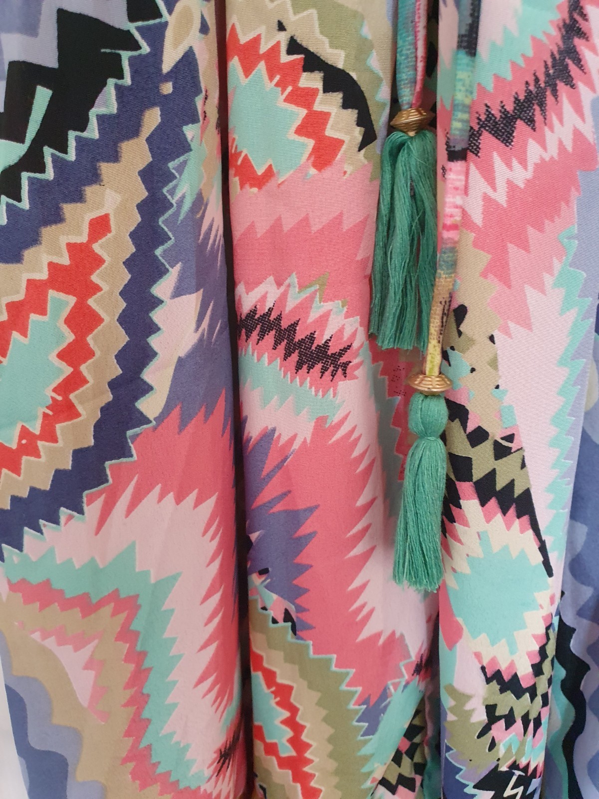 Laraethnics Boho Patchwork Maxi dress Summer‑Ready & Eye‑Catching size TU