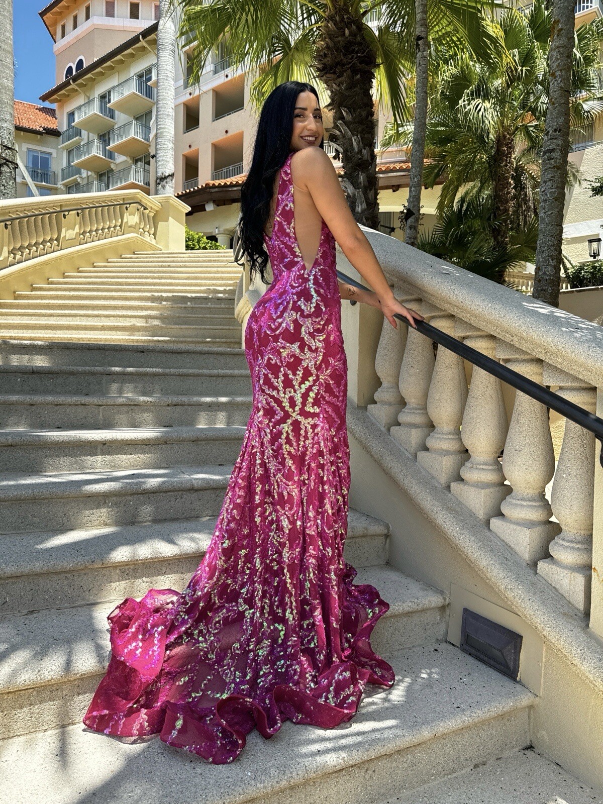 Jovani Pink Prom Dress 81120