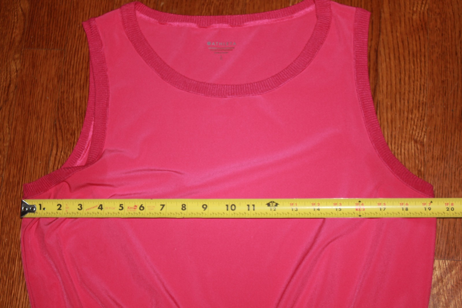 ATHLETA Rincon Stretch Athleisure Casual Travel Mini Dress pink drawstring L