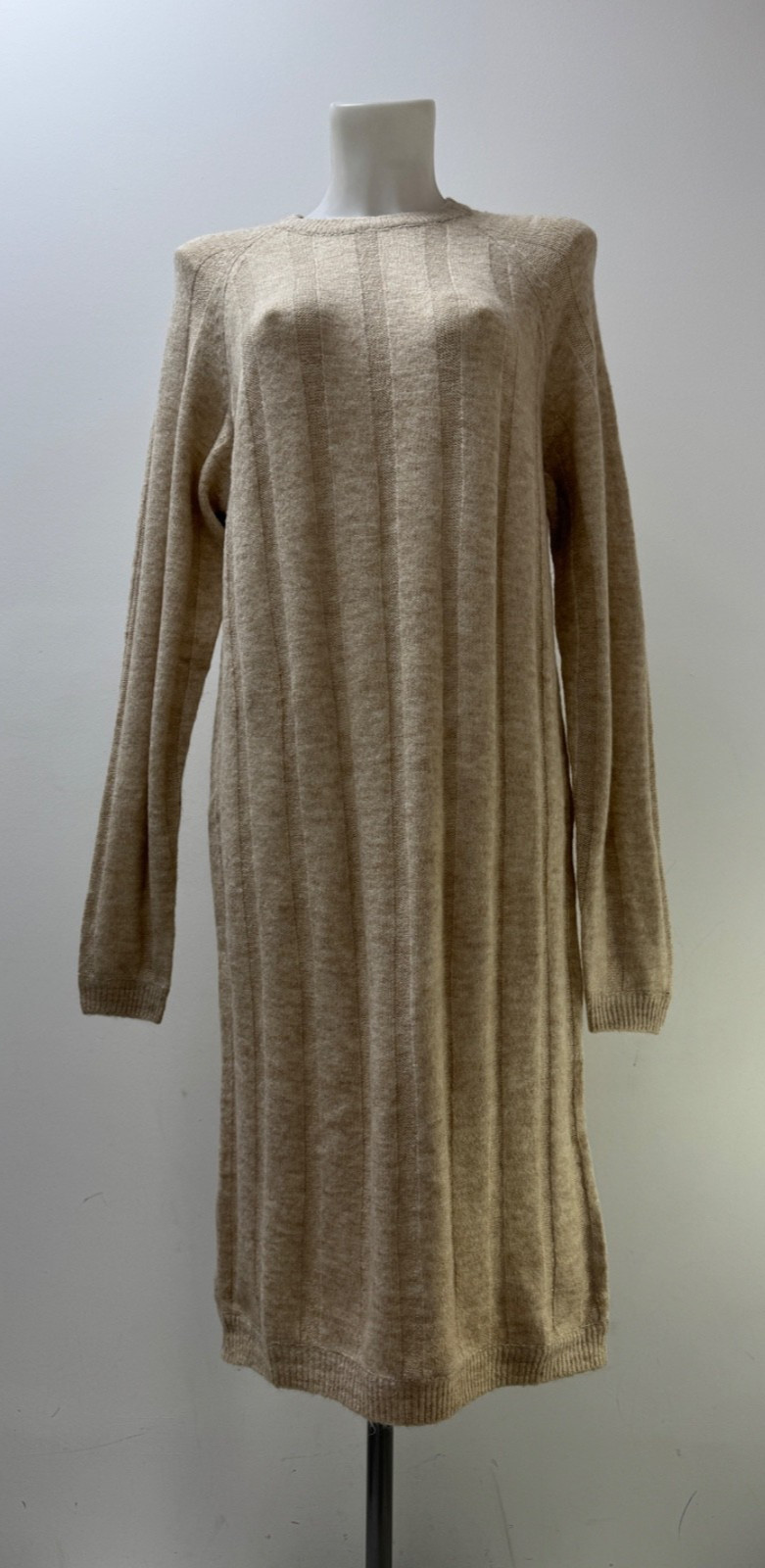 Ladies New F&F Wool Blend Jumper Dress Size XS S M L XL XXL In Two Colours