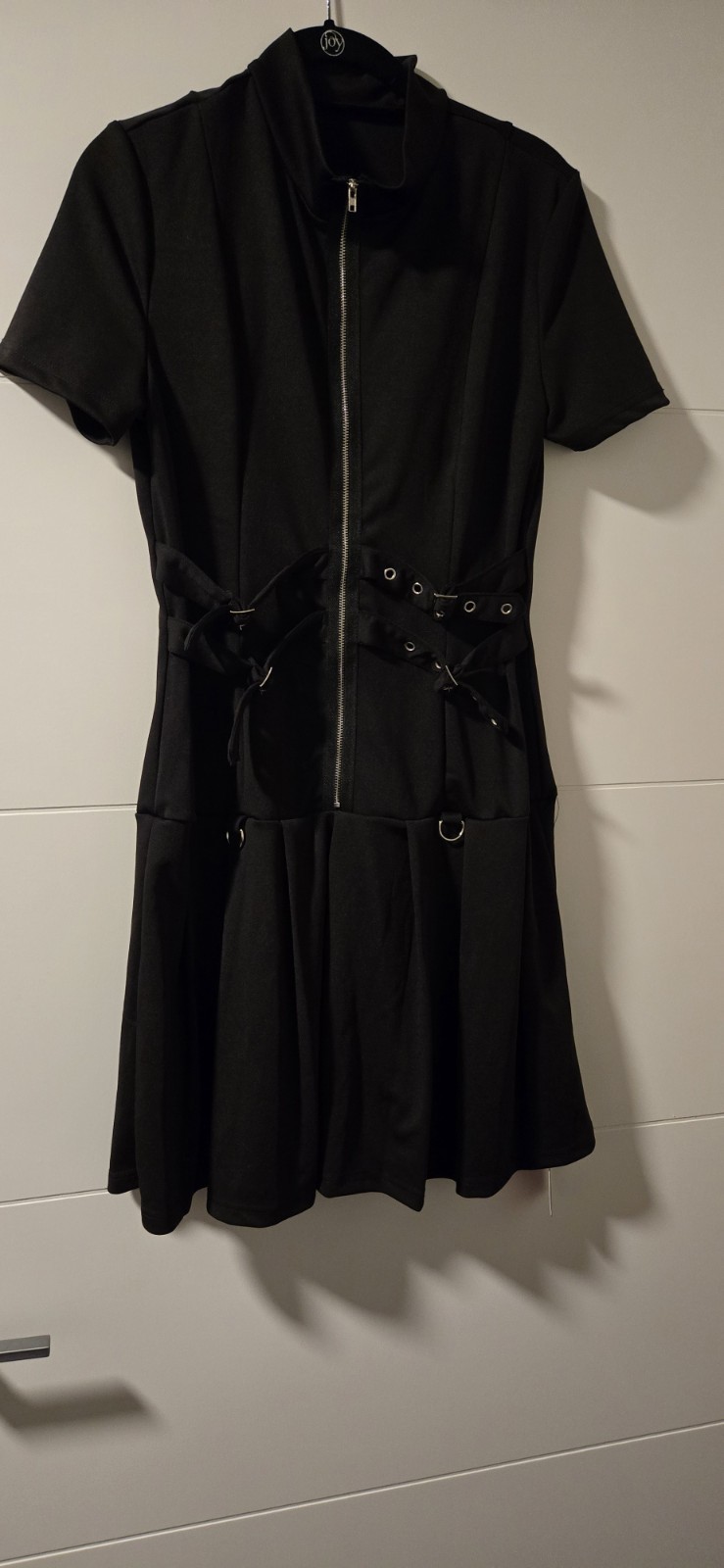Black Dress With Buckles